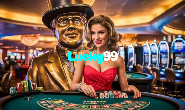 Lucky99 casino presented on mobile device in Pakistan with slots and live games
